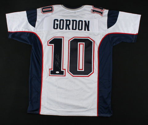 Josh Gordon Signed New England Patriots Jersey (JSA COA) 2013 Pro Bowl Receiver