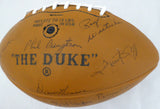 1969 Packers Team Autographed Signed Football 50 Sigs Bart Starr PSA AE04869