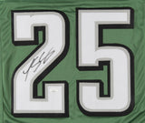 LeSean McCoy Signed Philadelphia Eagles Green Jersey (JSA COA) 5x Pro Bowl R.B.