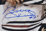Bobby Hull Signed Framed 16x20 Chicago Blackhawks Blood Photo BAS