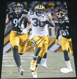 JAMAAL WILLIAMS SIGNED AUTOGRAPHED GREEN BAY PACKERS 8x10 PHOTO JSA