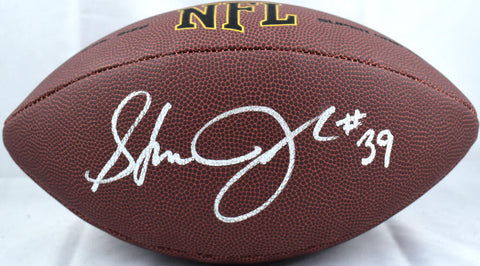 Steven Jackson Autographed Wilson NFL Super Grip Football-Beckett W Hologram