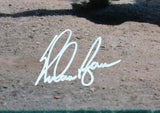 Nolan Ryan Autographed Houston Astros 16X20 HM Pitching Front View- AIV Hologram