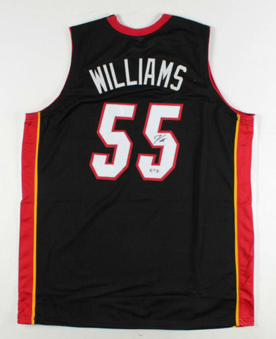 Jason Williams Signed Miami Heat Custom White Chocolate Jersey (PSA COA)