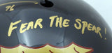 Walter Jones Autographed FSU Full Size Chrome Helmet "Fear The Spear!" MCS 50485
