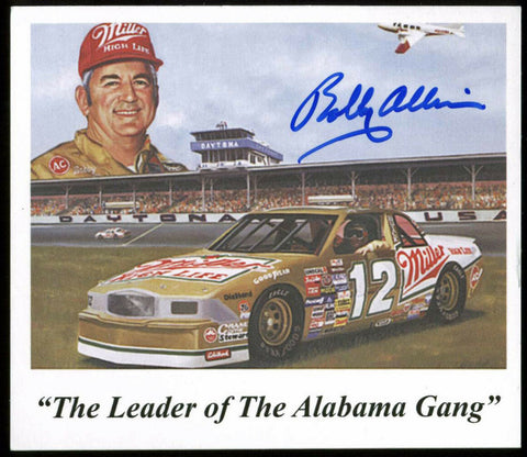 Bobby Allison NASCAR Authentic Signed 3.25x3.75 Promotional Card BAS #E49025