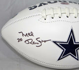 Mel Renfro Autographed Dallas Cowboys Logo Football W/HOF- SGC Auth