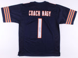 Matt Nagy Signed Chicago Bears Blue Home Jersey (JSA COA) Da Bears Head Coach