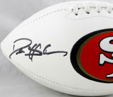 Deion Sanders Autographed San Francisco 49ers Logo Football- Beckett W Auth *Blk
