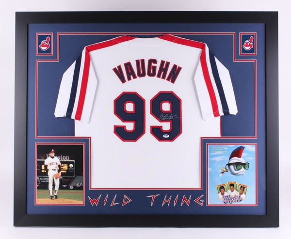 Charlie Sheen Signed Major League Wild Thing35x43 Custom Framed Je –  Super Sports Center