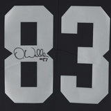 Framed Darren Waller Las Vegas Raiders Autographed Black Nike Elite Jersey
