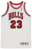 Michael Jordan Chicago Bulls Autographed White Champion Jersey Upper Deck