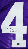 Darren Sproles Autographed Purple College Style Jersey-Beckett W Hologram *Black