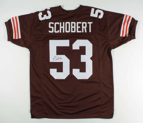 Joe Schobert Signed Cleveland Browns Jersey (JSA Hologram) 2017 Pro Bowl L.B.