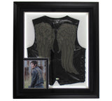 Norman Reedus Signed The Walking Dead LED Framed Angel Wing Vest