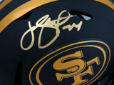 Joe Staley Autographed San Francisco 49ers Eclipse Mini Helmet-Beckett W Holo