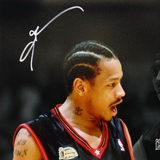 Allen Iverson Signed 16x20 Photo (PSA COA) Philadelphia 76ers 11xAll Star Guard