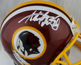 Adrian Peterson Autographed Washington Redskins Mini Helmet - Beckett Auth *Wh