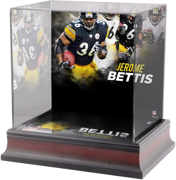 Jerome Bettis Pittsburgh Steelers Deluxe Mini Helmet Case-Fanatics