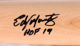 Edgar Martinez Autographed Blonde Rawlings Pro Baseball Bat w/HOF-BeckettW Holo
