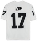 Framed Davante Adams Las Vegas Raiders Autographed White Nike Limited Jersey