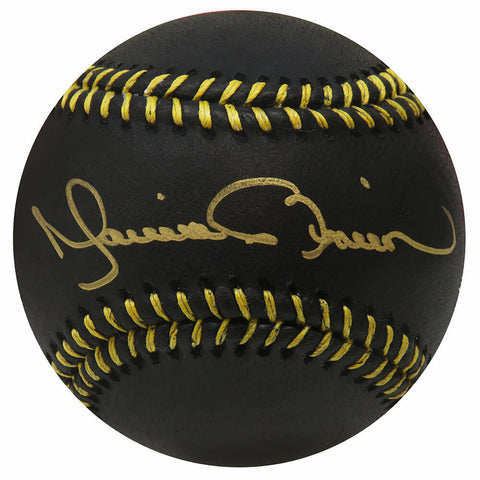 Mariano Rivera Signed Rawlings Official Black MLB Baseball - (SCHWARTZ COA)
