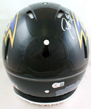 Deion Sanders Signed Baltimore Ravens Speed Authentic F/S Helmet-BAW Hologram