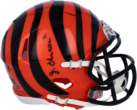 Ja'Marr Chase Cincinnati Bengals Signed Riddell Speed Mini Helmet