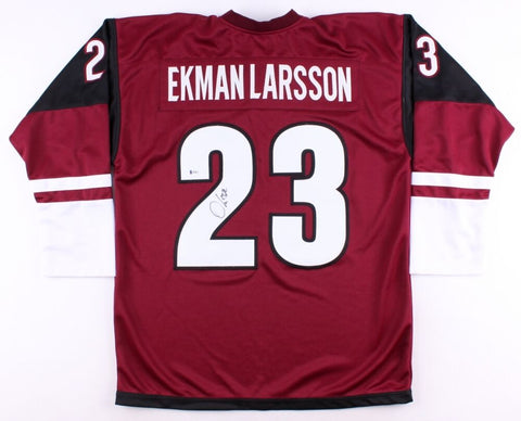 Oliver Ekman-Larsson Signed Coyotes Jersey (Beckett COA) 6th Overall pick 2009