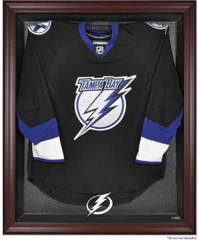 Tampa Bay Lightning Mahogany Jersey Display Case Authentic
