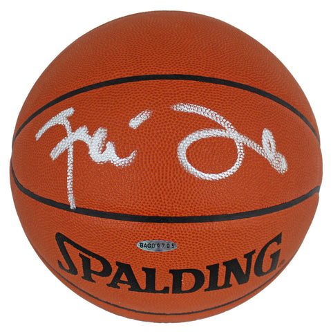 Celtics Kevin Garnett Signed Spalding Official Game Basketball UDA #BAG09705