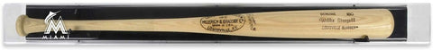 Miami Marlins Logo Deluxe Baseball Bat Display Case - Fanatics