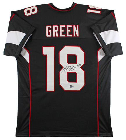 A.J. Green Authentic Signed Black Pro Style Jersey Autographed BAS Witnessed