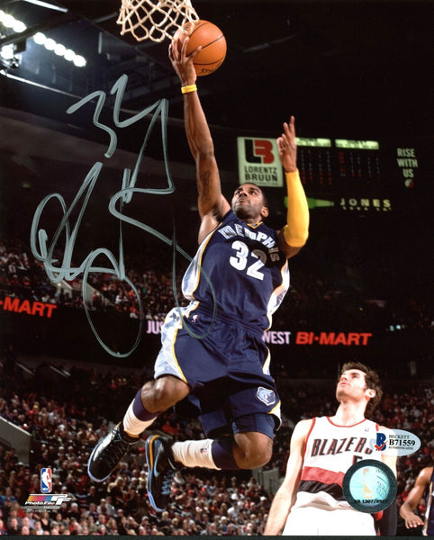Grizzlies O.J. Mayo Authentic Signed 8X10 Photo Autographed BAS #B71559
