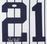 Paul O'Neill Signed Yankees 35x43 Framed Jersey (JSA COA) New York All Star O.F.