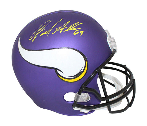 Jared Allen Autographed Minnesota Vikings F/S VSR4 Helmet Beckett 37675