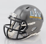 Mike Edwards Signed Buccaneers Super Bowl LIV Champions Speed Mini Helmet (JSA)