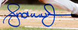 Andruw Jones Signed Atlanta Braves Unframed 8x10 MLB Photo - Red Jersey