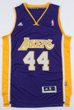 Jerry West Signed Lakers Adidas NBA Jersey Inscribed "69 Finals MVP" (PSA COA)