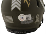 Kwity Paye Autographed Indianapolis Colts Salute Mini Helmet Beckett 38935