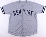 Sparky Lyle Signed New York Yankees Jersey Inscribed "77-78 WS Champs" (JSA COA)