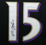MARQUISE BROWN (Ravens black SKYLINE) Signed Autographed Framed Jersey JSA