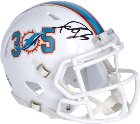Tua Tagovailoa Miami Dolphins Signed Riddell 305 Speed Mini Helmet