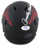 Patriots Curtis Martin Authentic Signed Eclipse Speed Mini Helmet PSA/DNA Itp