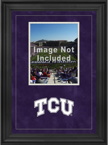 TCU Horned Frogs Deluxe 8x10 Vertical Photo Frame w/Team Logo
