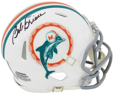 Bob Griese Signed Miami Dolphins 1972 T/B Riddell Speed Mini Helmet - (SS COA)