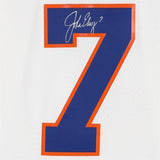 Framed John Elway Denver Broncos SignedMitchell & Ness Jersey