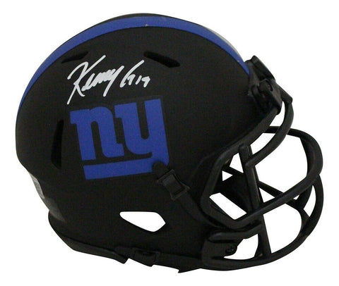 Kenny Golladay Autographed New York Giants Eclipse Mini Helmet Beckett 33699