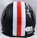 Steven Jackson Autographed Oregon State Speed Mini Helmet- Beckett W Hologram