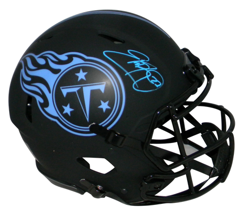 EDDIE GEORGE SIGNED TENNESSEE TITANS ECLIPSE FULL SIZE AUTHENTIC SPEED HELMET